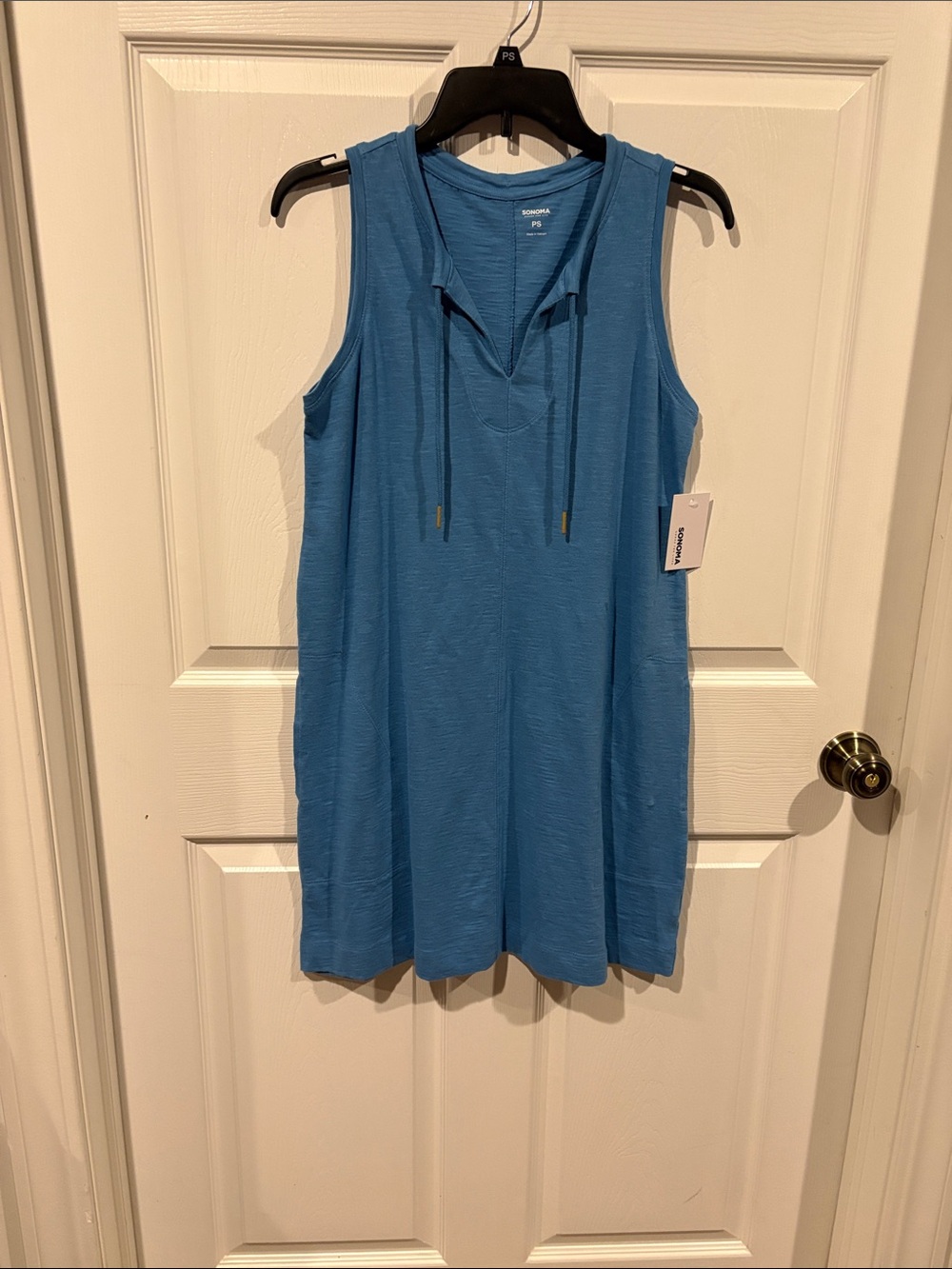 NWT! Women's Tank Dress in Blue by Sonoma